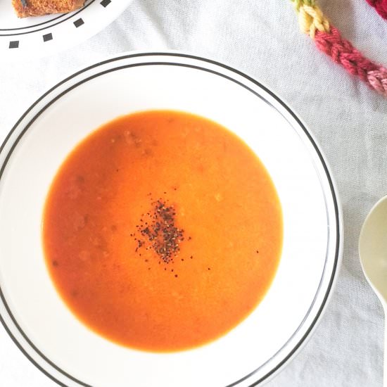 3 Ingredients Tomato Soup