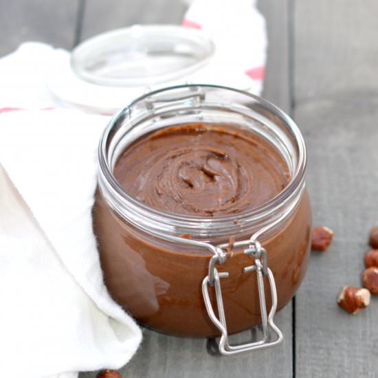 Homemade Healthy Nutella