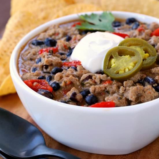 White Turkey Ranch Chili