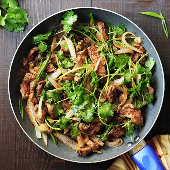 Cumin Lamb Stir Fry