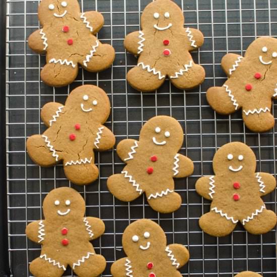 Soft Gingerbread Cookies