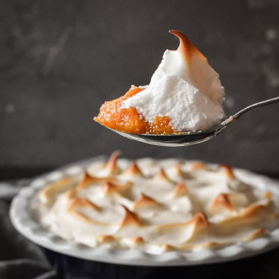 Butternut Squash Meringue Casserole