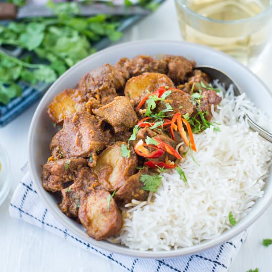 Slow Cooker Indian Lamb Curry