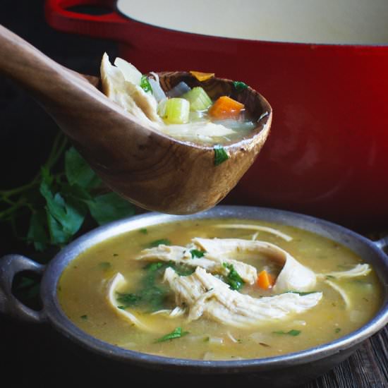 Leftover Turkey/Chicken Soup