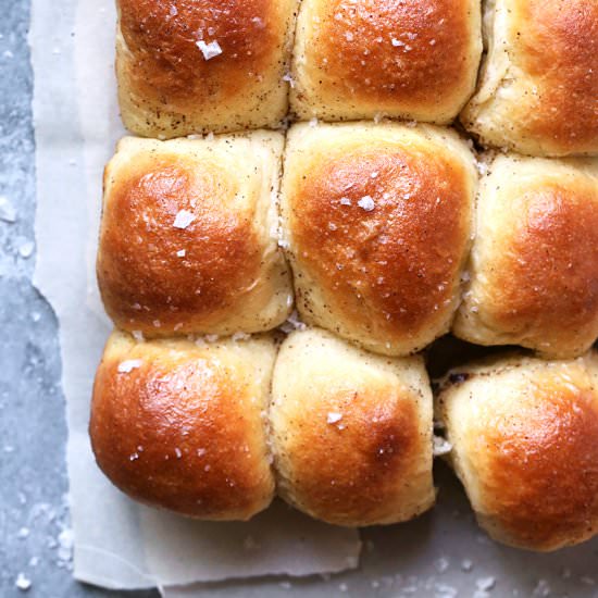 Brown Butter Dinner Rolls