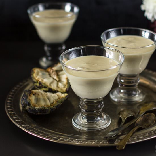 Atar Payesh (Custard Apple Pudding)