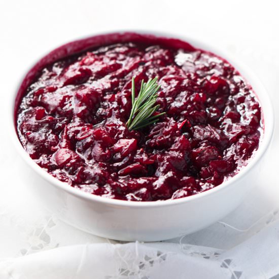 Low Carb & Keto Cranberry Relish