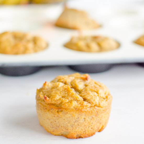 Kumara Sweet Potato & Banana Muffin
