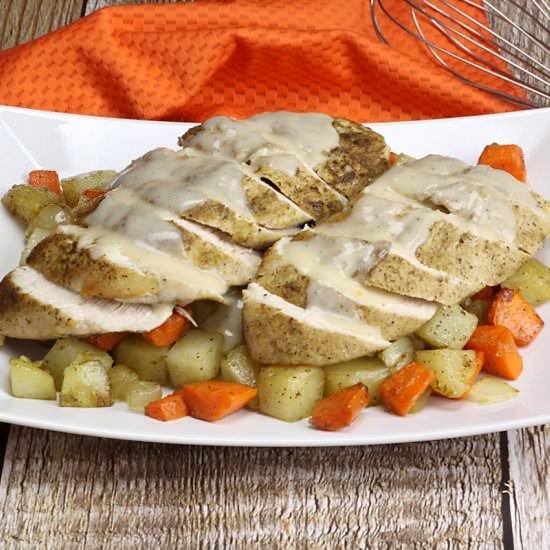 Turkey Tenderloin with Vegetables