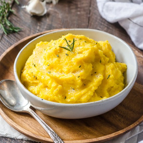 Kabocha Squash Mashed Potatoes