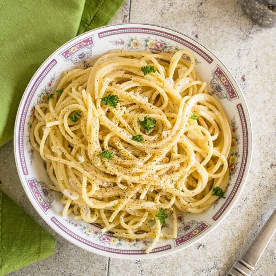 Pasta with Pecorino and Pepper
