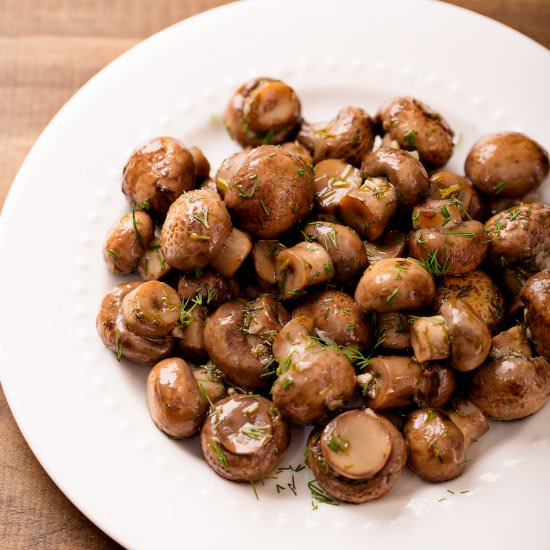 Russian Marinated Mushrooms
