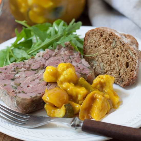 Homemade Piccalilli