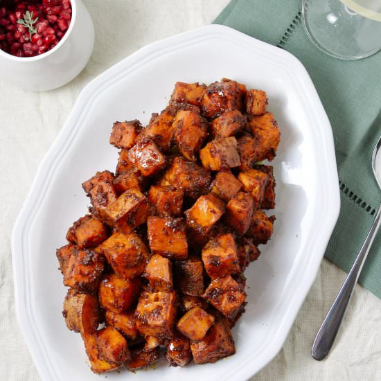 Maple & Molasses Sweet Potatoes