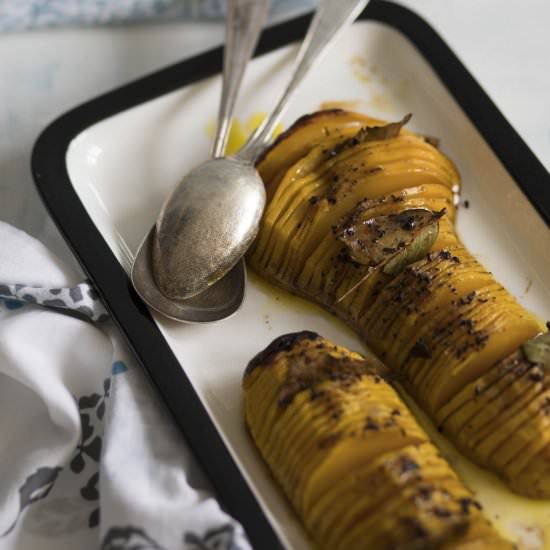 Hasselback Squash