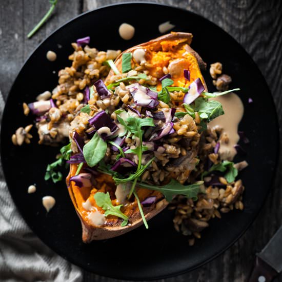 Stuffed Sweet Potato