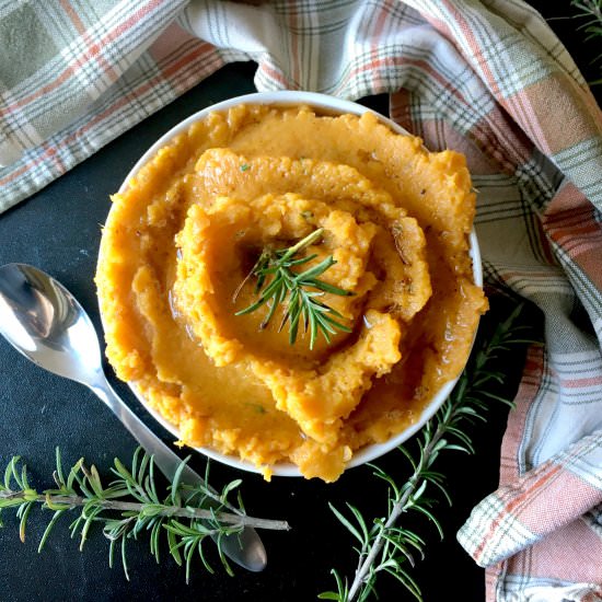 brown butter & rosemary sweet pot.