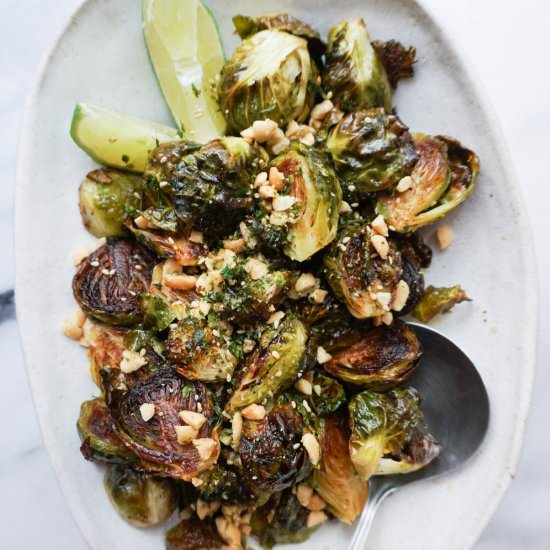 Crispy Thai Brussels Sprouts