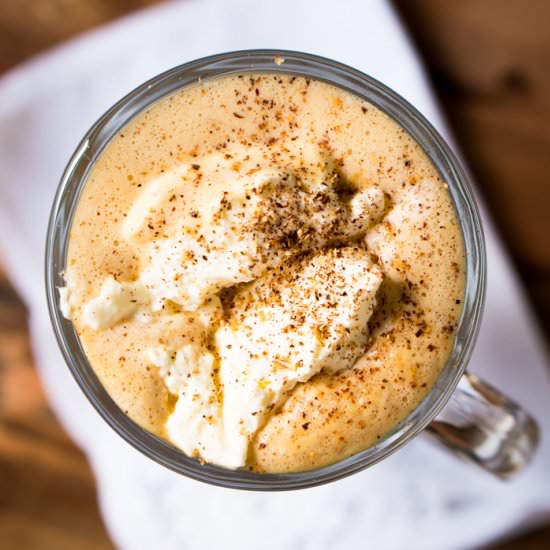 Bulletproof Eggnog Latte