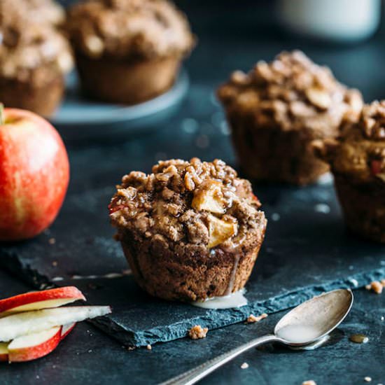 Caramel Apple Muffins