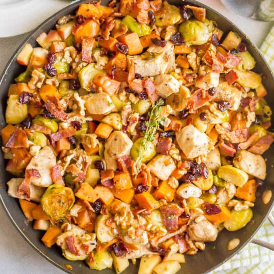 One-Pot Harvest Chicken Skillet