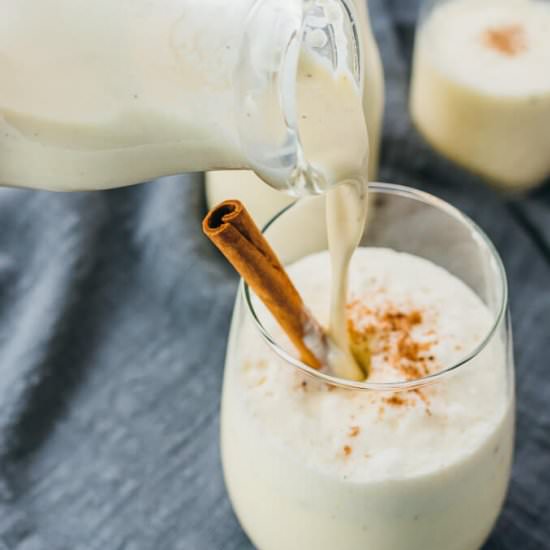 Low carb eggnog