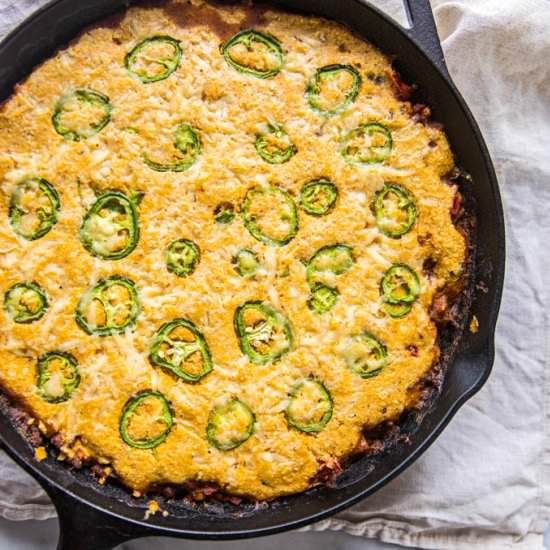 Tamale Pie w/ Beans