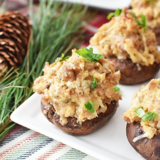 Sweet Italian Sausage Mushroom