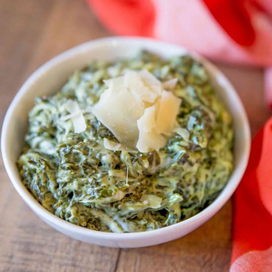 Morton’s Steakhouse Creamed Spinach