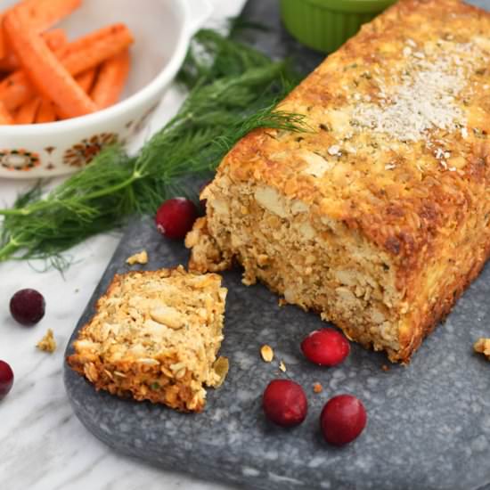 Easy Cheezy Tofu Loaf