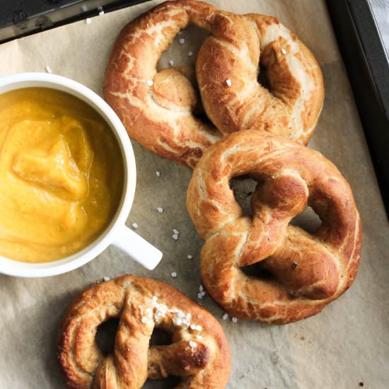 German Wholegrain Brezels