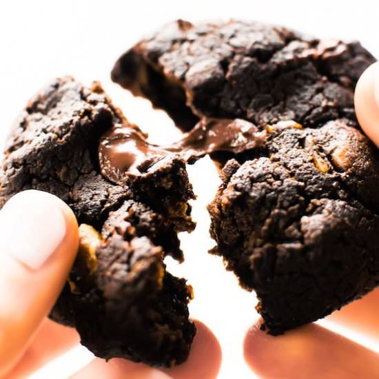 Chewy Chocolate Brownie Cookies