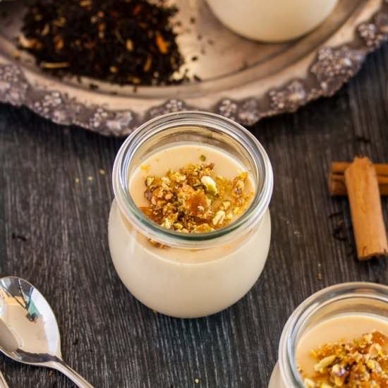 Vanilla Chai Panna Cotta