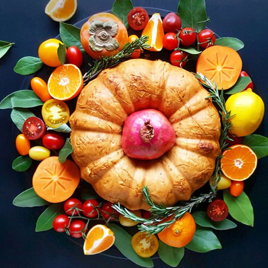 Fillo Ricotta Bundt Pie
