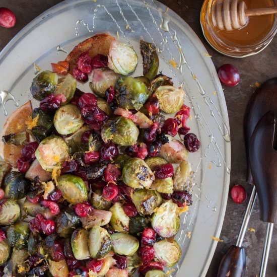 Roasted Cranberries & Sprouts