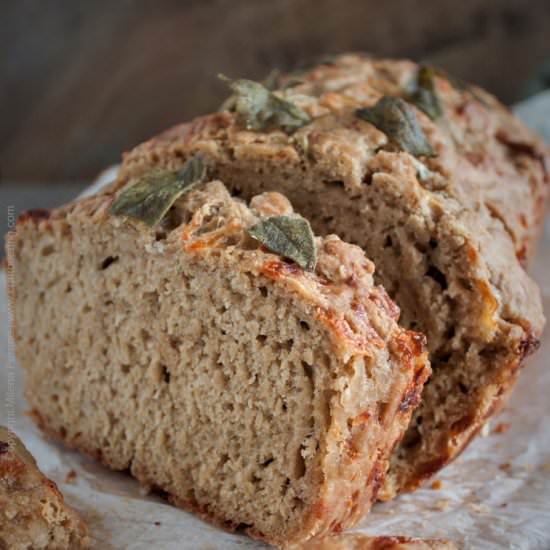 Cheesy Porter Beer Bread