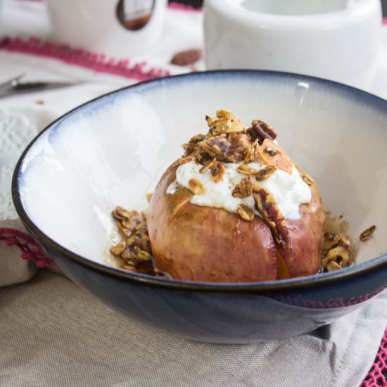 Microwaved Baked Apples