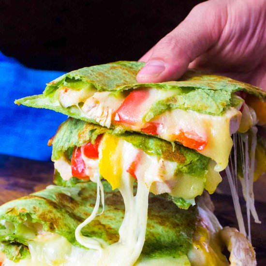 Chicken Fajita Quesadilla