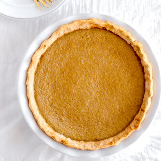 Delicious Dairy-Free Pumpkin Pie
