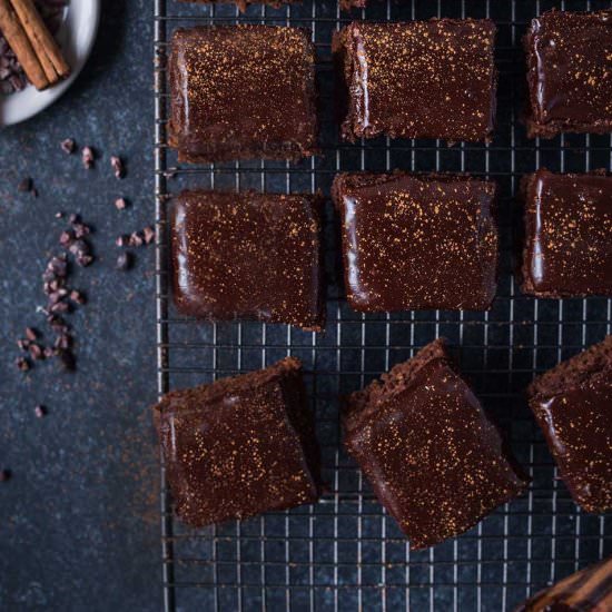 GINGERBREAD BROWNIES
