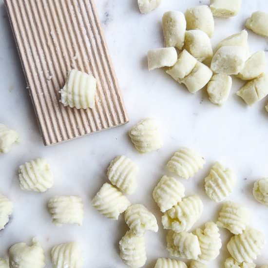 Leftover Mashed Potato Gnocchi