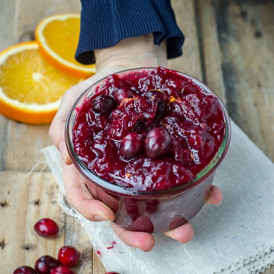 Simple Homemade Cranberry Sauce