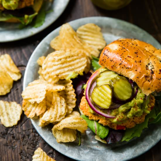Sweet Potato Veggie Burgers