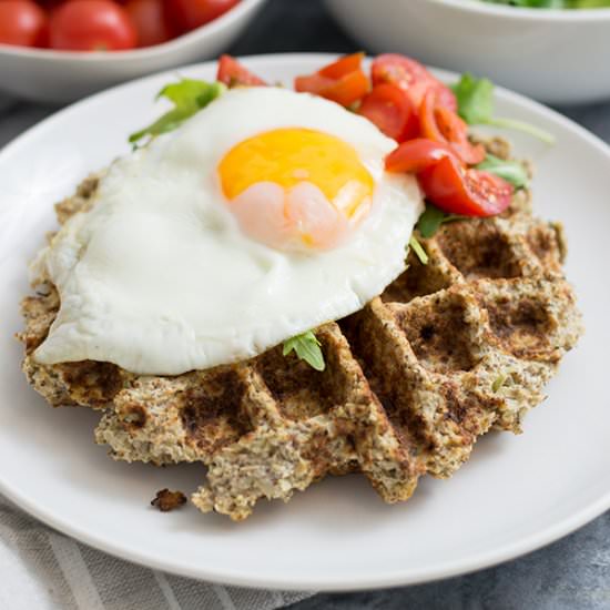 Savory Cauliflower Waffles
