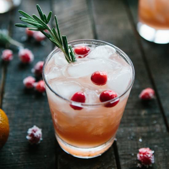 Cranberry Clementine Cocktails