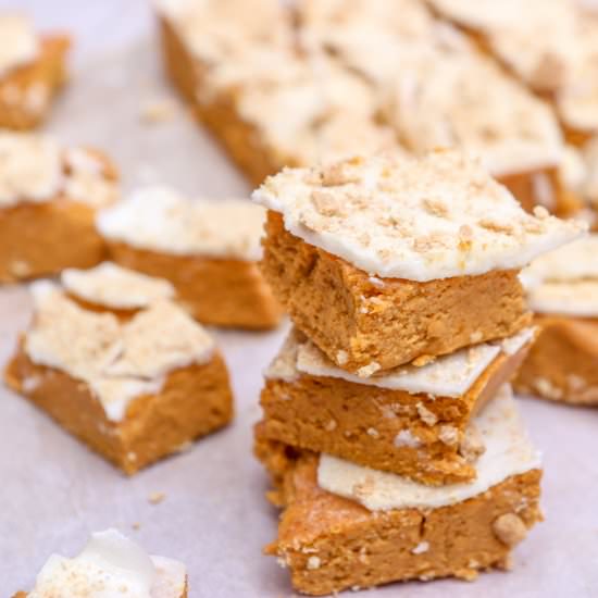 No Bake Pumpkin Cheesecake Bites