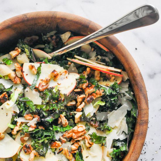 Shredded Brussels Sprouts & Kale