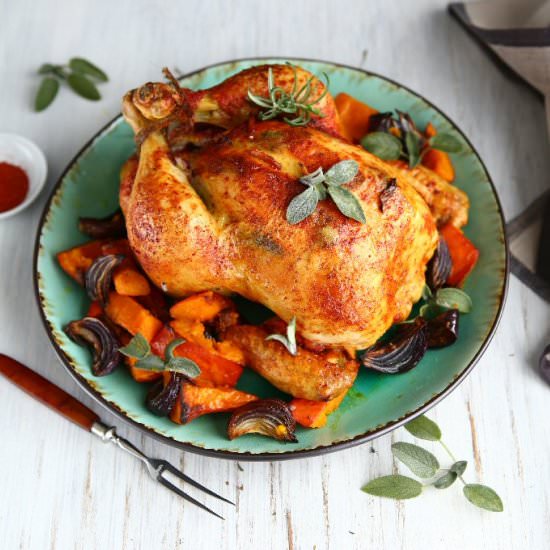 Tandoori Spiced Baked Chicken