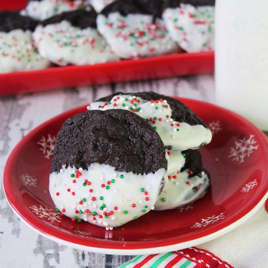 Double Dark Chocolate Mint Cookie