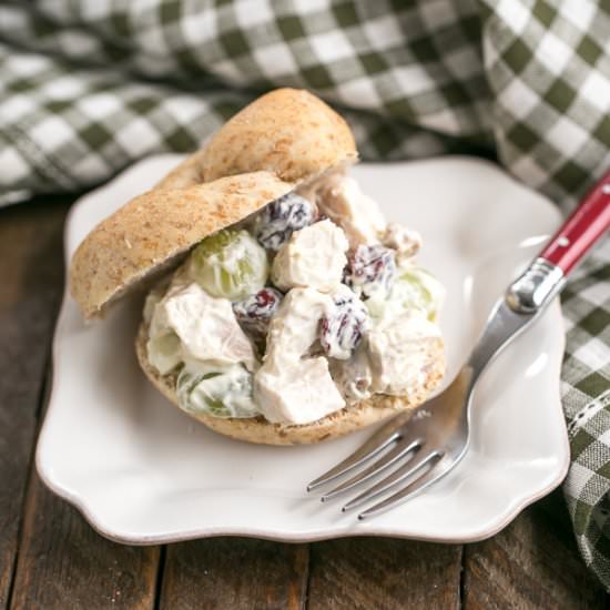 Curried Turkey Salad Sandwich